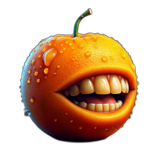 food, face, creature, animal transparent PNG cut-out