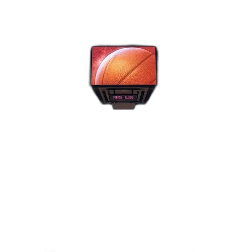 food, 3d render, basketball, stadium transparent PNG cut-out
