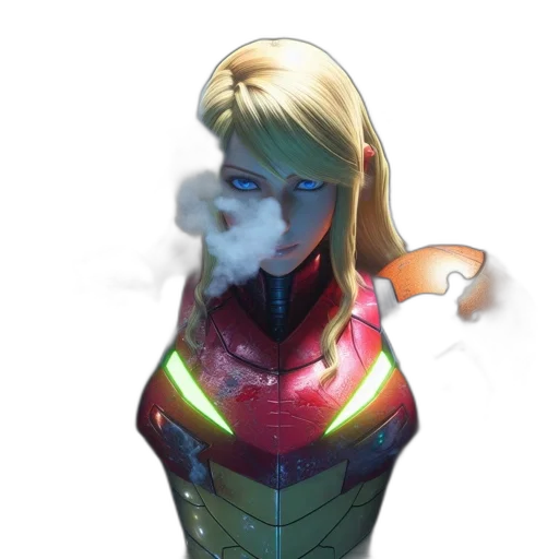 robot, face, mask, weapon transparent PNG cut-out
