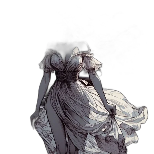 mask, staff, dress, dragon transparent PNG cut-out