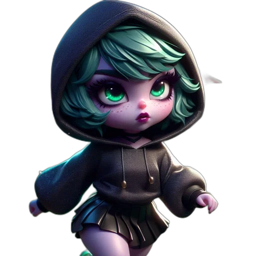 jacket, concept art, 3d render, cyberpunk transparent PNG cut-out