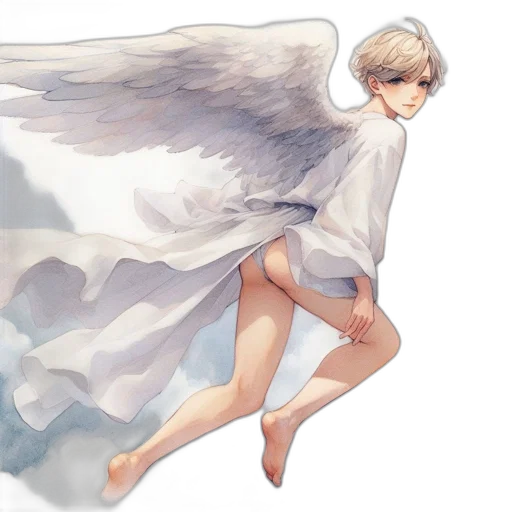 creature, concept art, pixel art, watercolor transparent PNG cut-out