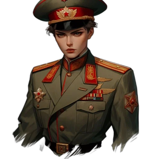 hat, staff, jacket, face transparent PNG cut-out
