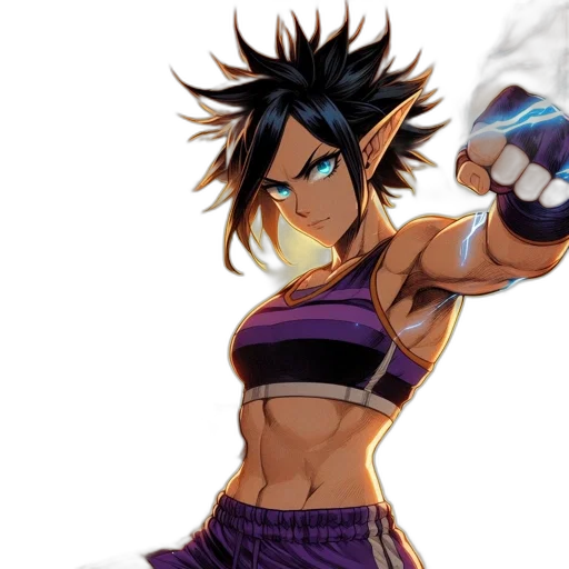 concept art, comic book art, fantasy art, anime transparent PNG cut-out