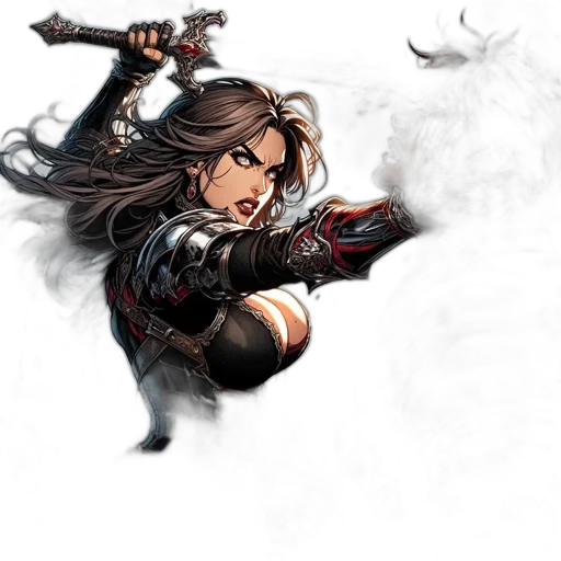 staff, weapon, sword, fantasy art transparent PNG cut-out