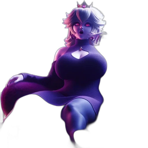 dress, creature, mask, crown transparent PNG cut-out