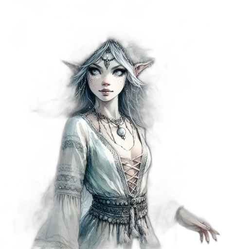 staff, dress, face, dragon transparent PNG cut-out
