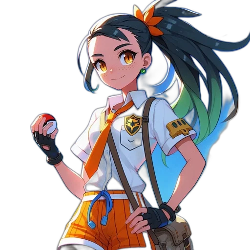 staff, weapon, jacket, dress transparent PNG cut-out