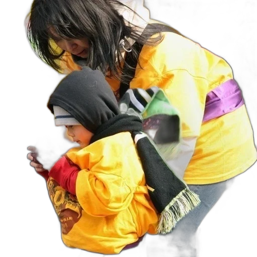 jacket, woman, yellow, shirt transparent PNG cut-out