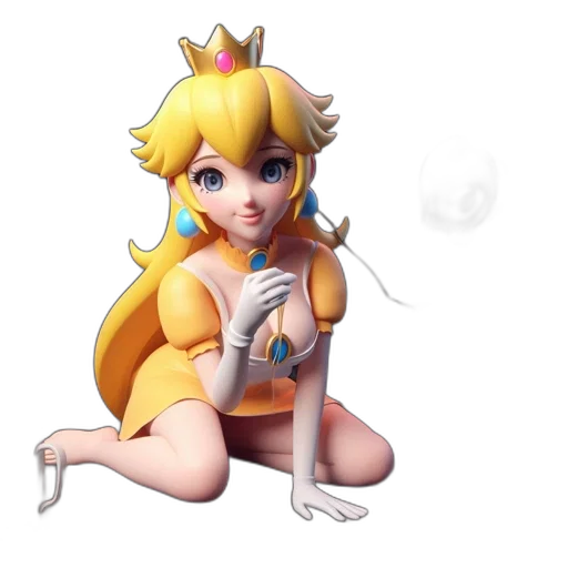 crown, dress, staff, weapon transparent PNG cut-out