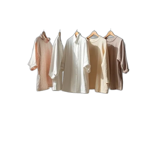 dress, jacket, earth tones, pastel transparent PNG cut-out