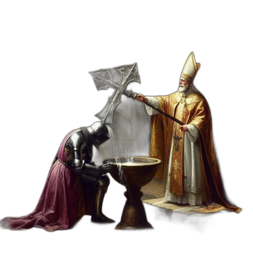 staff, sword, crown, furniture transparent PNG cut-out