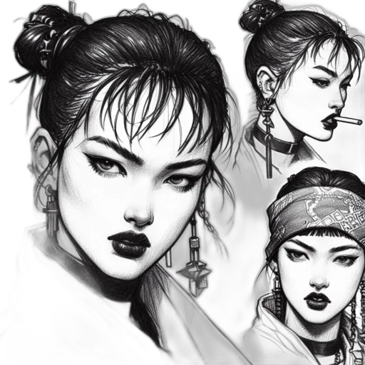 photorealistic, concept art, comic book art, fantasy art transparent PNG cut-out