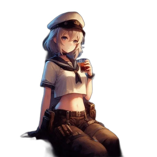 weapon, staff, hat, sword transparent PNG cut-out