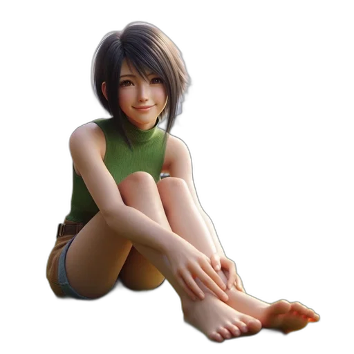 face, photorealistic, 3d render, concept art transparent PNG cut-out