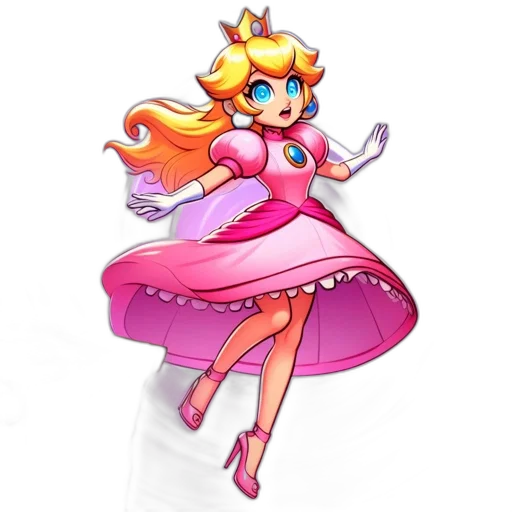 dress, crown, staff, concept art transparent PNG cut-out