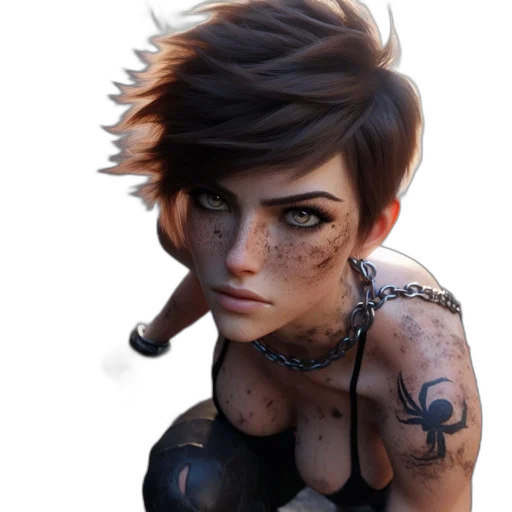 face, staff, weapon, concept art transparent PNG cut-out