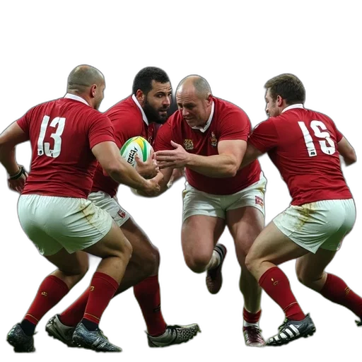 nrl, team, tackled, several transparent PNG cut-out
