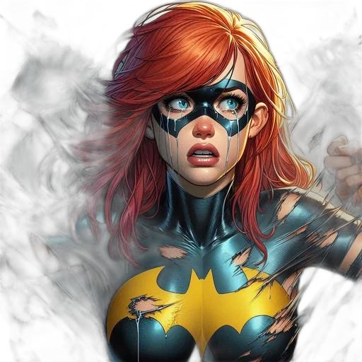comic book art, concept art, fantasy art, photorealistic transparent PNG cut-out