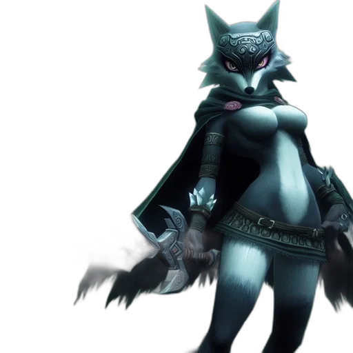 concept art, 3d render, fantasy art, monochrome transparent PNG cut-out