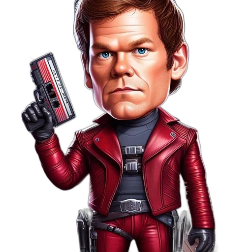 comic book art, concept art, cartoon, photorealistic transparent PNG cut-out