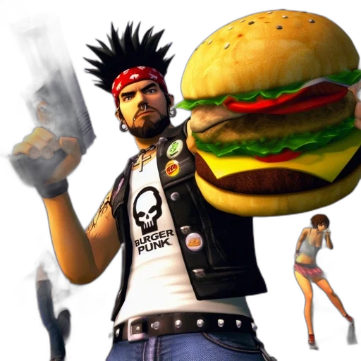 food, weapon, jacket, concept art transparent PNG cut-out