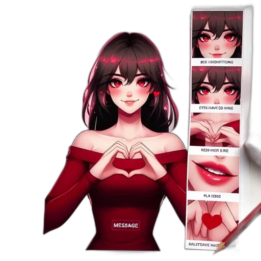 anime, concept art, fantasy art, photorealistic transparent PNG cut-out