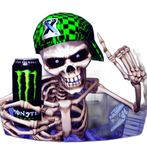 creature, jewelry, hat, vaporwave transparent PNG cut-out
