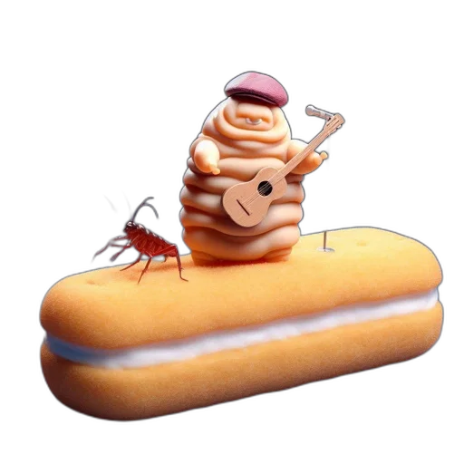 food, animal, creature, hat transparent PNG cut-out