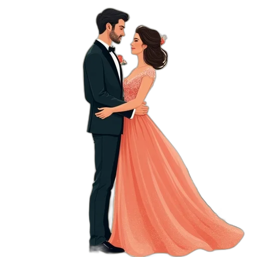 dress, concept art, photorealistic, watercolor transparent PNG cut-out