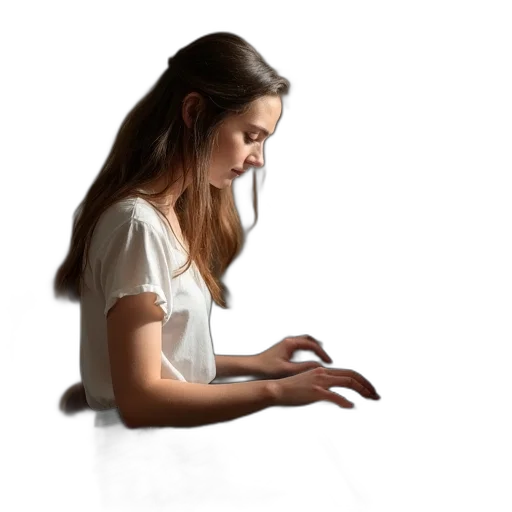 staff, jewelry, face, hair transparent PNG cut-out