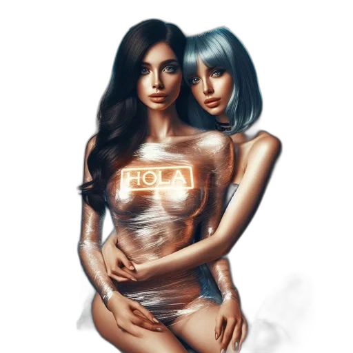 robot, jewelry, cyberpunk, fantasy art transparent PNG cut-out
