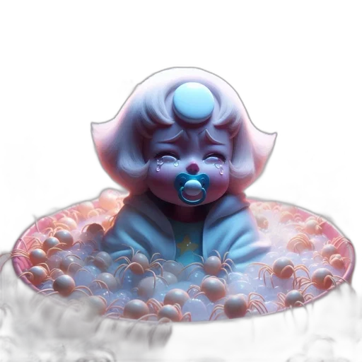 food, creature, crown, robot transparent PNG cut-out