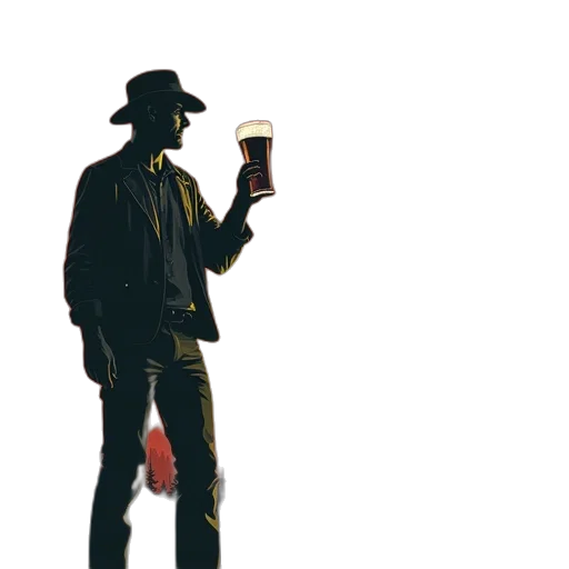 hat, jacket, bottle, umbrella transparent PNG cut-out