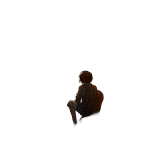 creature, jacket, robot, hair transparent PNG cut-out