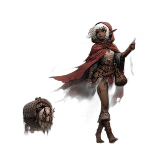 staff, weapon, creature, concept art transparent PNG cut-out