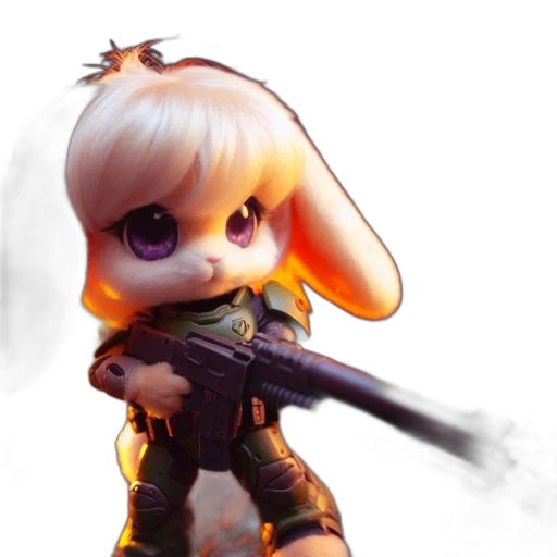 weapon, animal, robot, staff transparent PNG cut-out