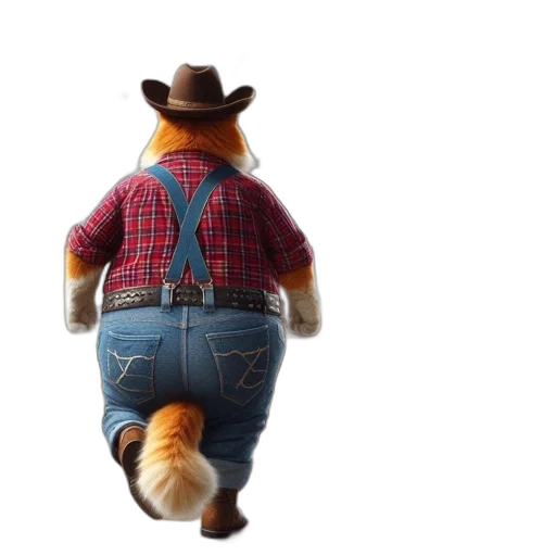 jacket, animal, hat, robot transparent PNG cut-out