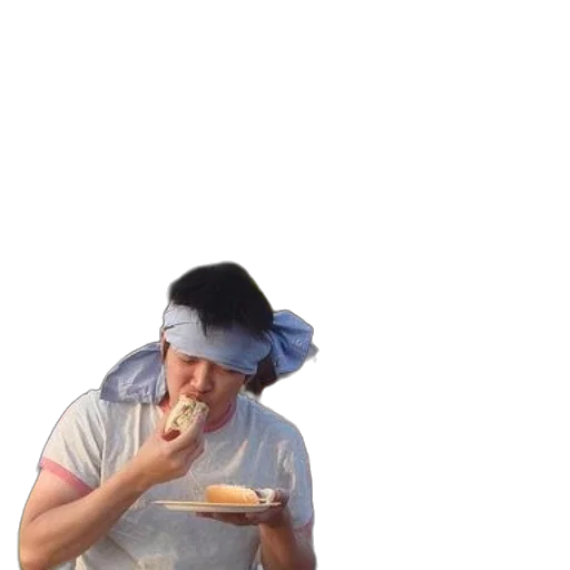 food, hat, face, creature transparent PNG cut-out