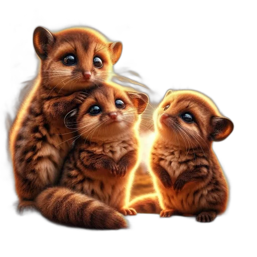 animal, creature, photorealistic, concept art transparent PNG cut-out