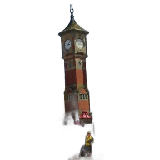 building, staff, robot, 3d render transparent PNG cut-out