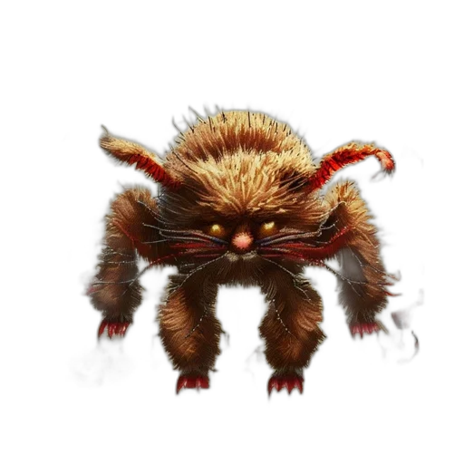 creature, animal, dragon, hair transparent PNG cut-out
