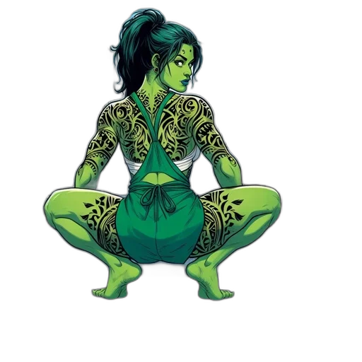 comic book art, concept art, fantasy art, pixel art transparent PNG cut-out