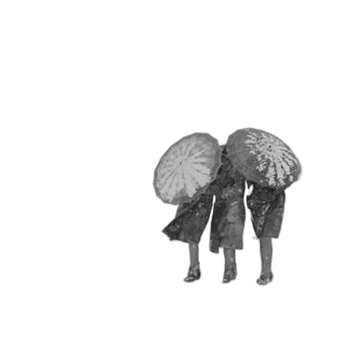 umbrella, hat, jacket, animal transparent PNG cut-out