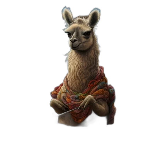 animal, staff, dress, creature transparent PNG cut-out