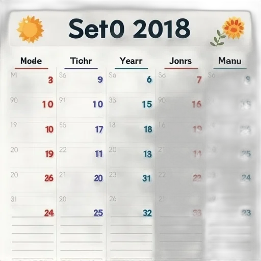 school, calendar, template, yearly transparent PNG cut-out