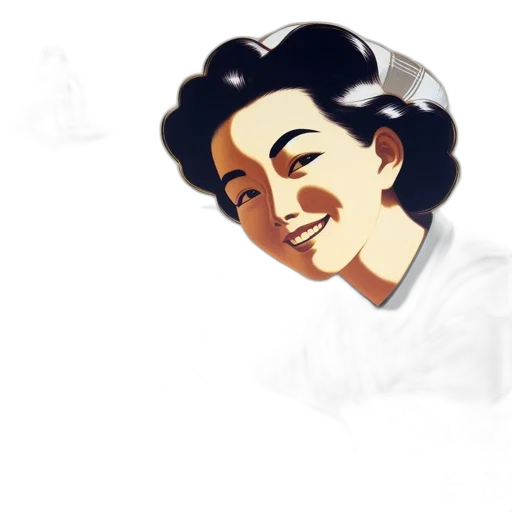 face, cartoon, pixel art, photorealistic transparent PNG cut-out