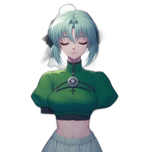 jacket, staff, dress, robot transparent PNG cut-out