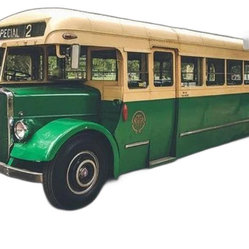 car, photorealistic, vintage, green transparent PNG cut-out