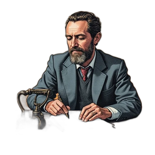 staff, furniture, face, jacket transparent PNG cut-out